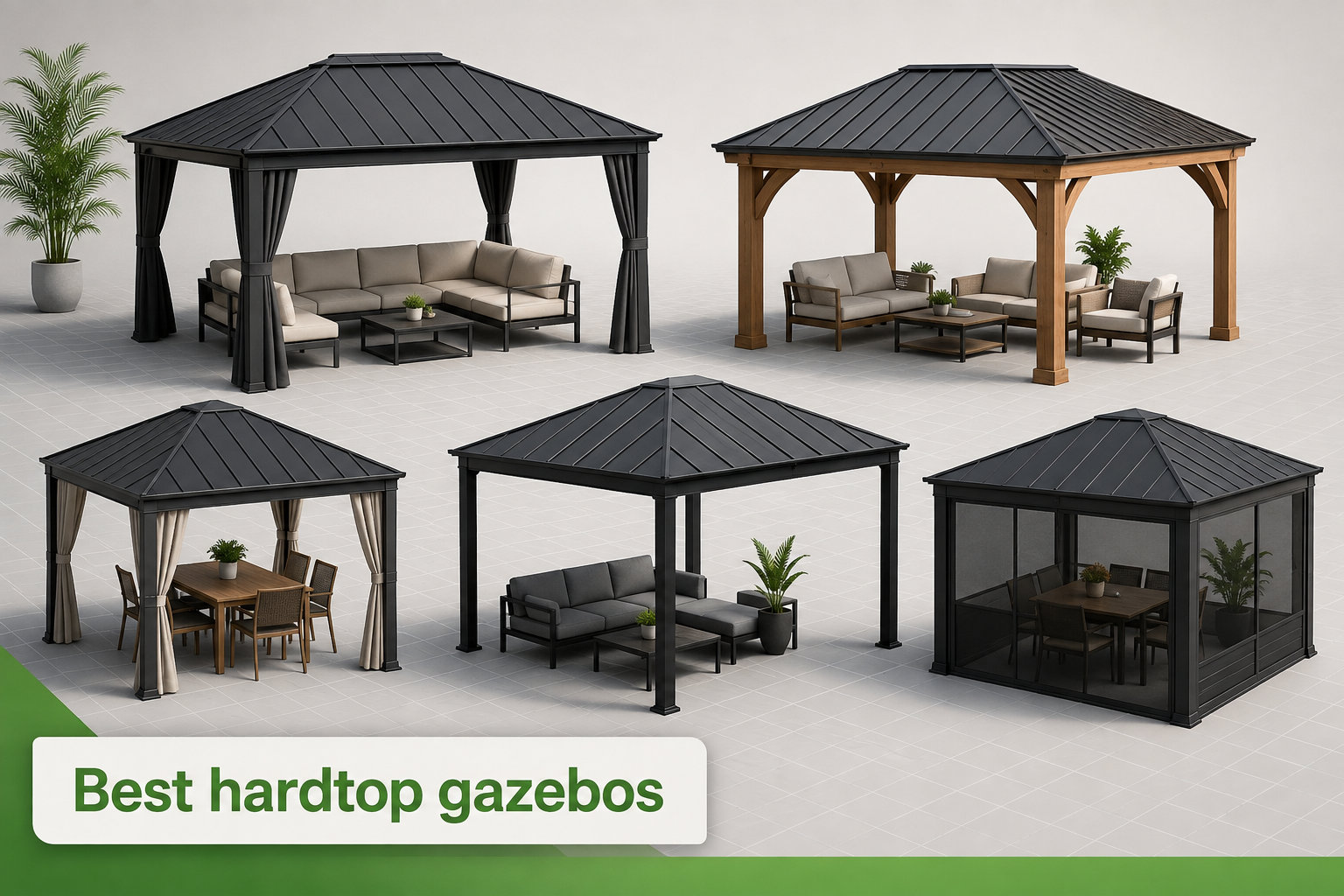 Best hardtop gazebos