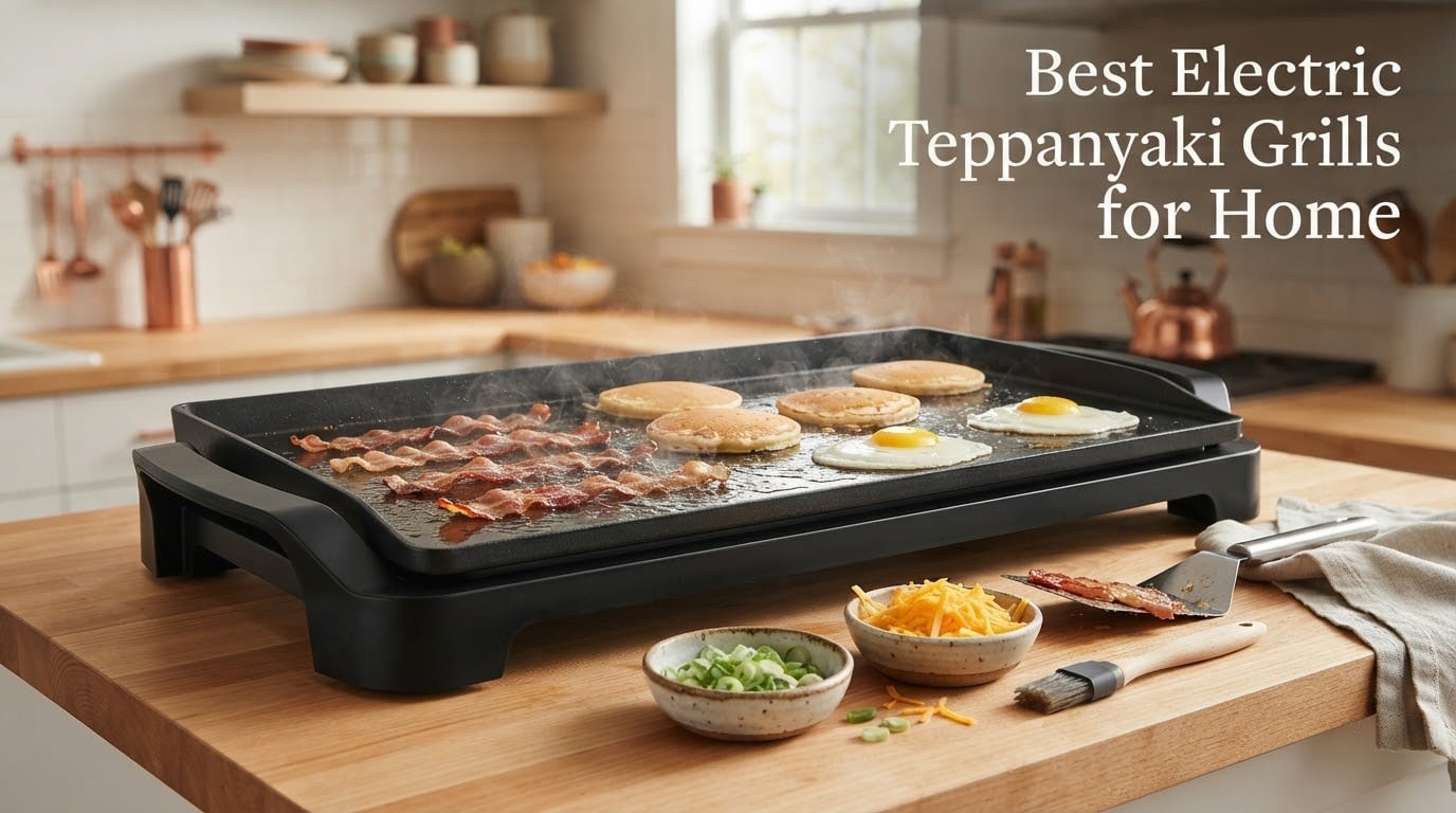 Best Electric Teppanyaki Grills for Home