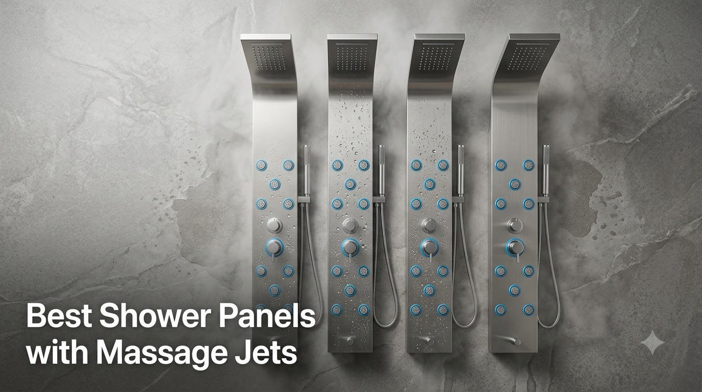 Best Shower Panels with Massage Jets