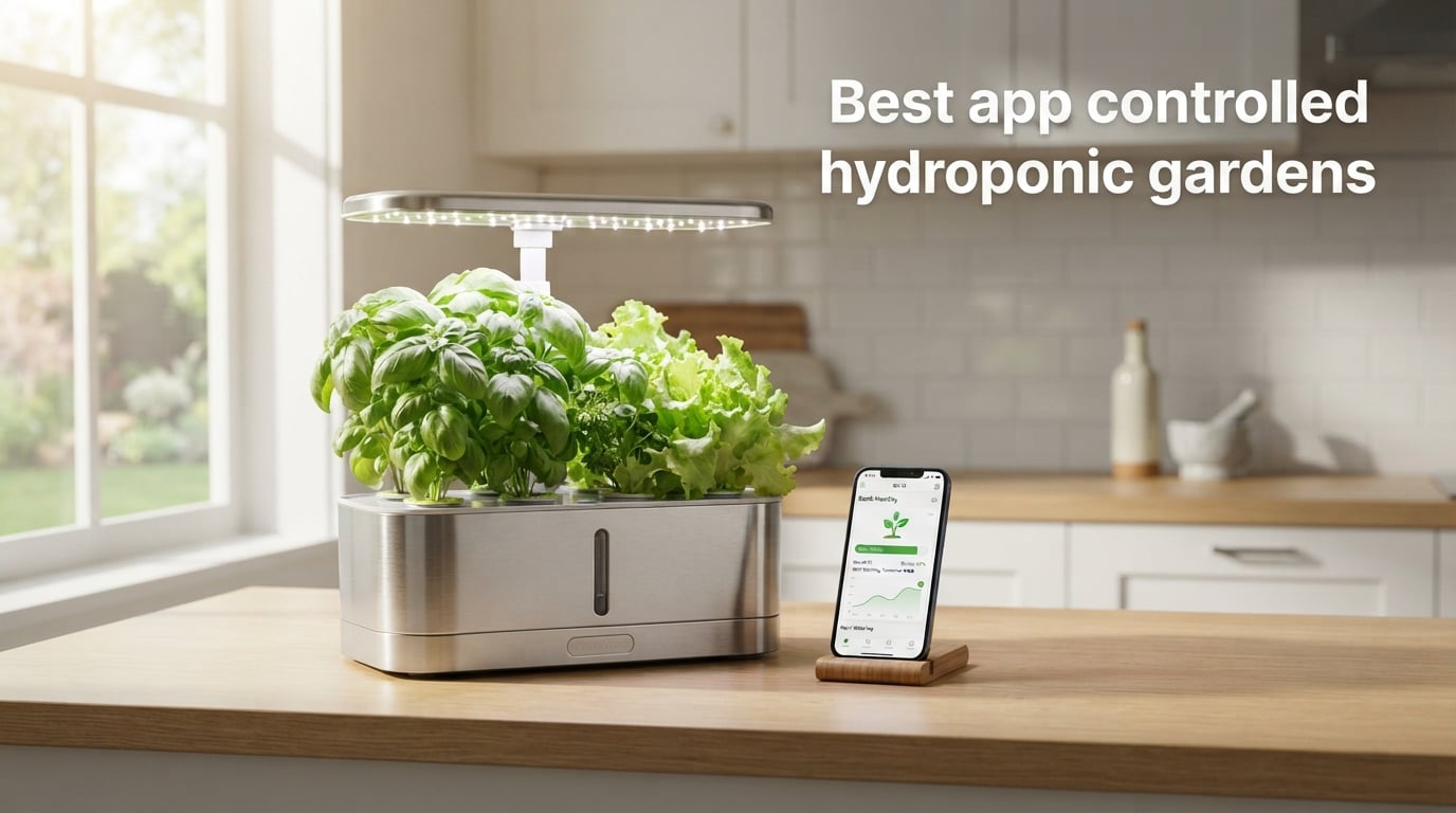 Best app controlled hydroponic gardens