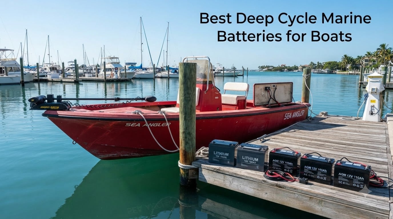 Best Deep Cycle Marine Batteries for Boats