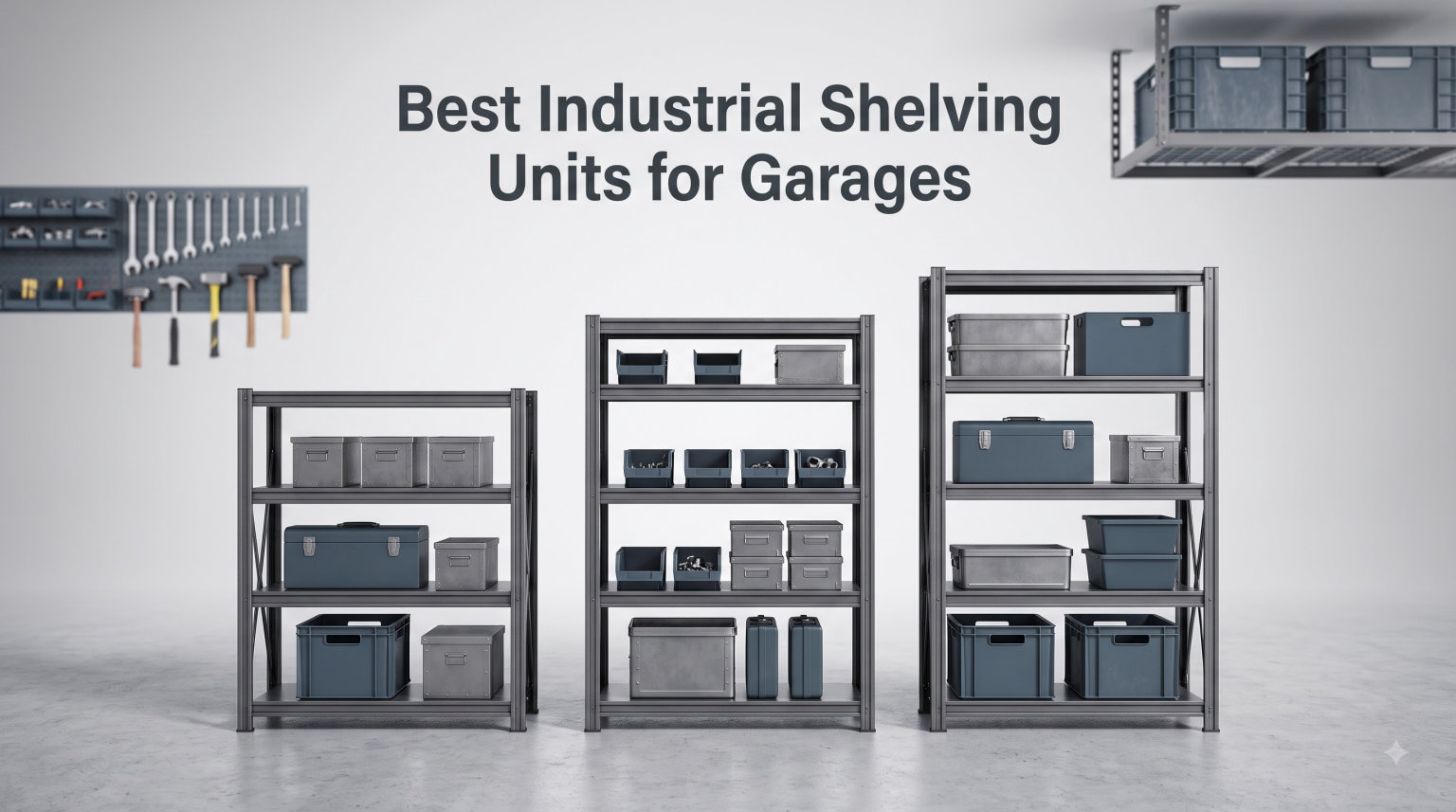 Best Industrial Shelving Units for Garages