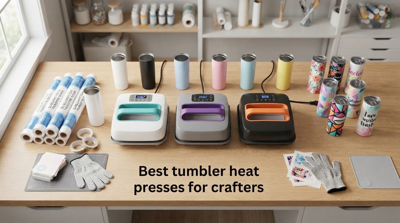 Best tumbler heat presses for crafters