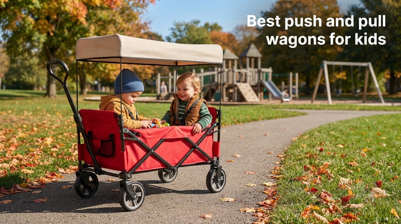 Best push and pull wagons for kids