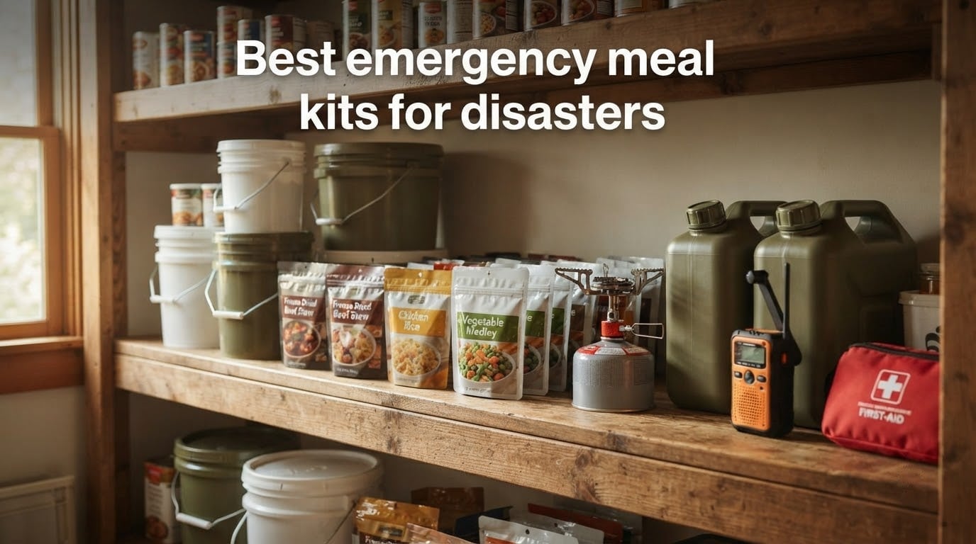 Best emergency meal kits for disasters