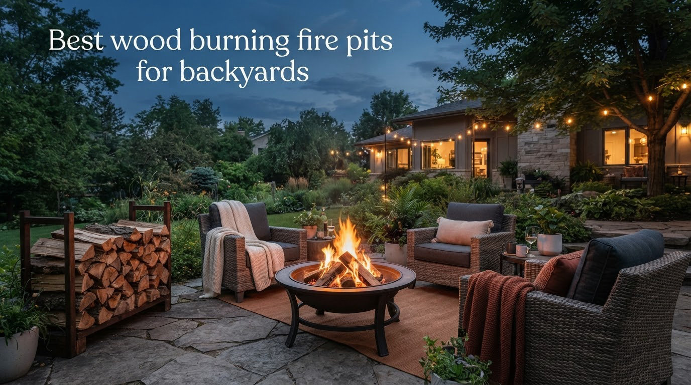 Best wood burning fire pits for backyards