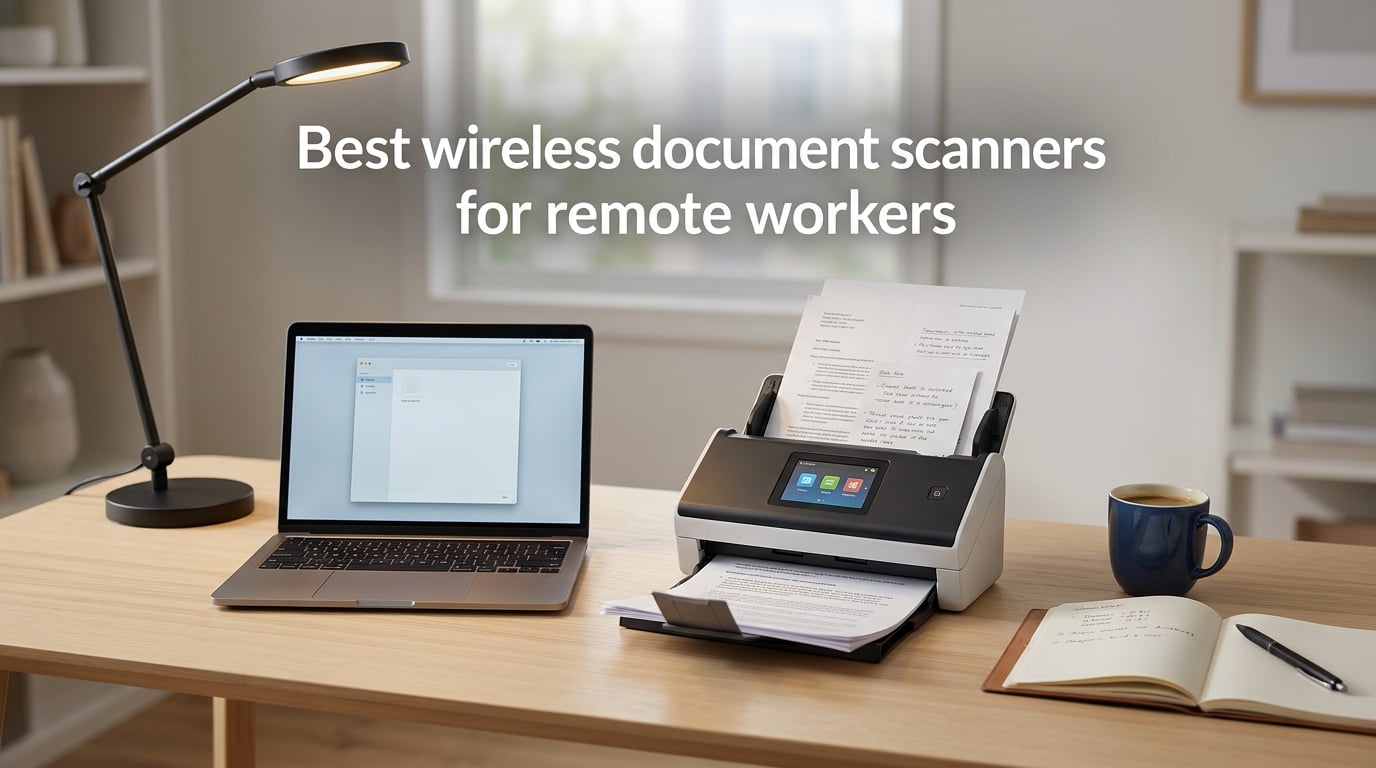 Best wireless document scanners for remote workers
