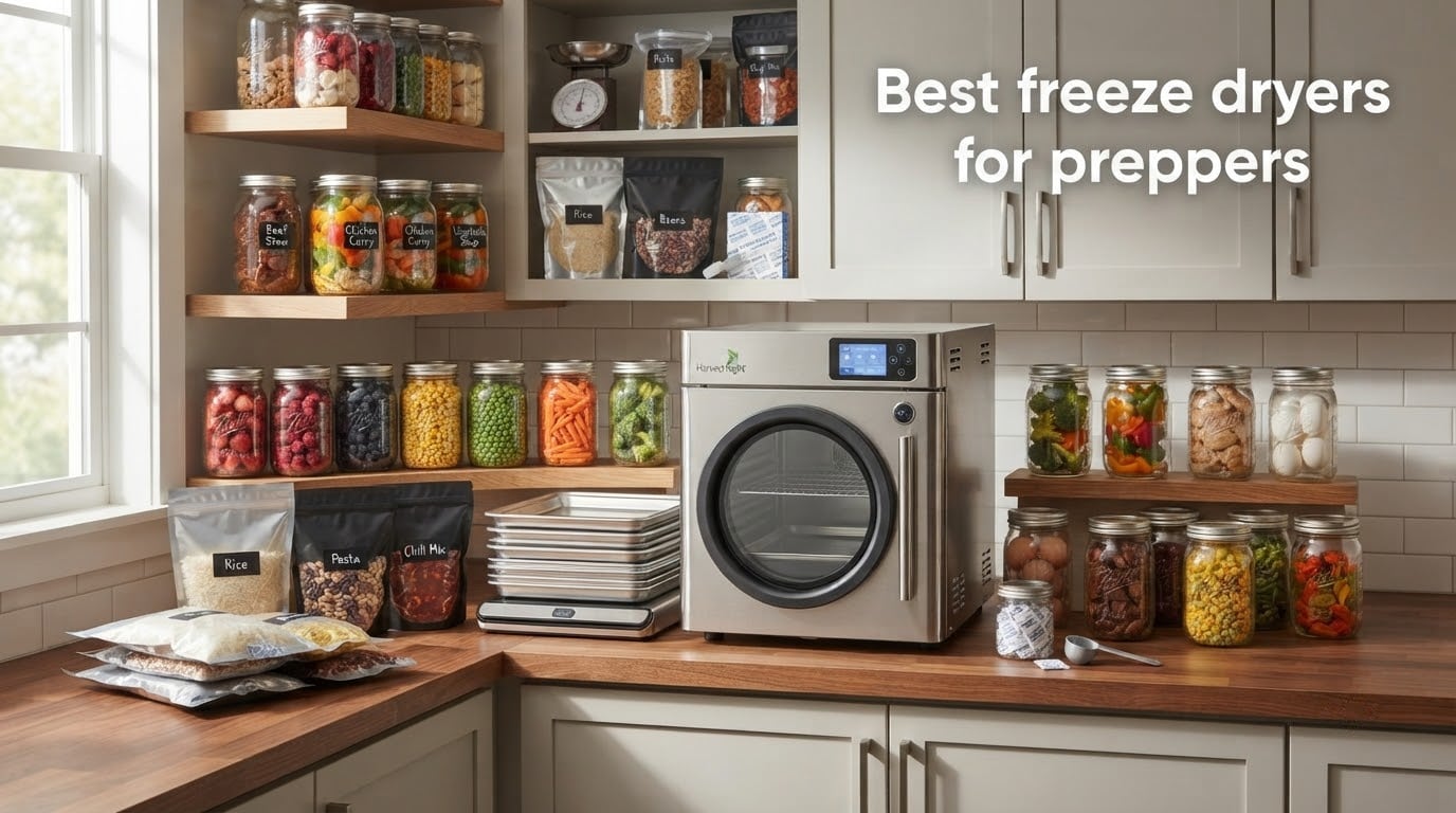 Best freeze dryers for preppers