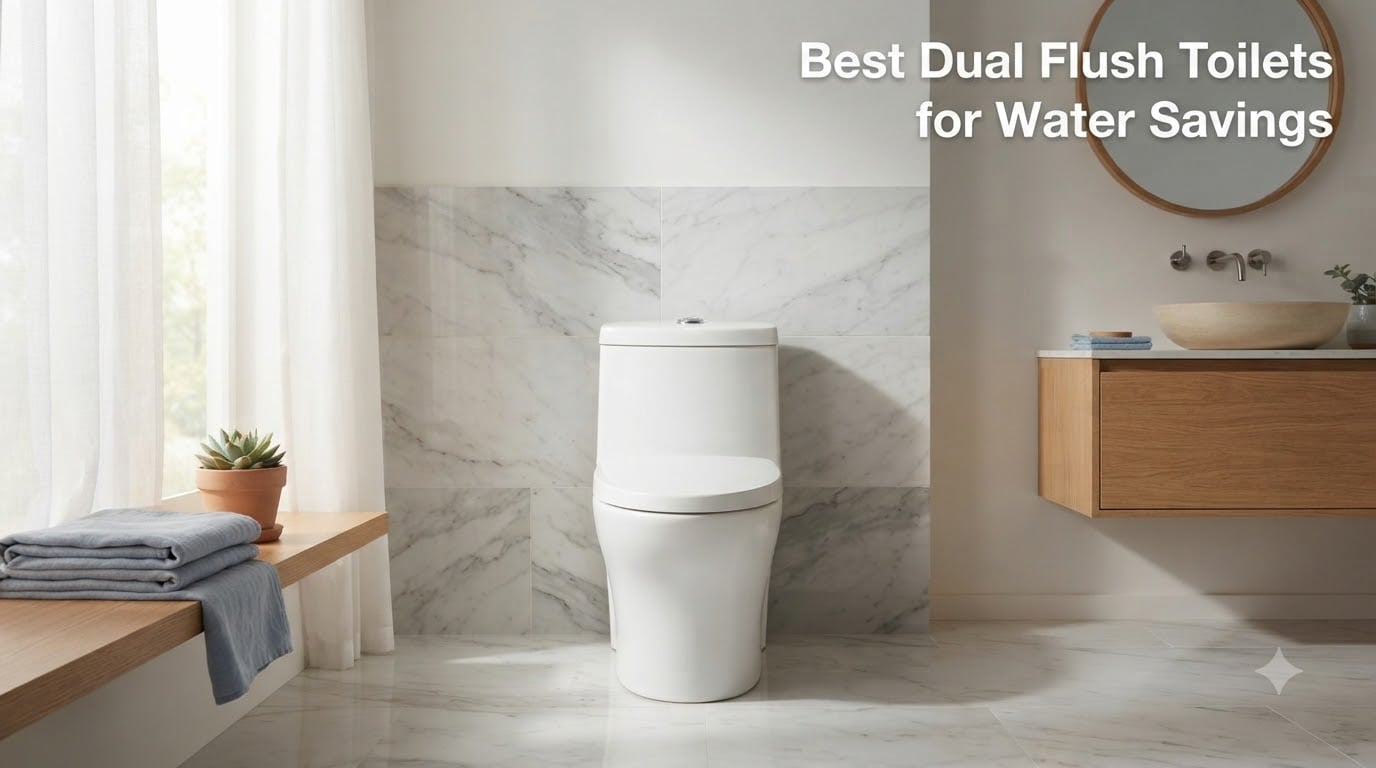 Best Dual Flush Toilets for Water Savings