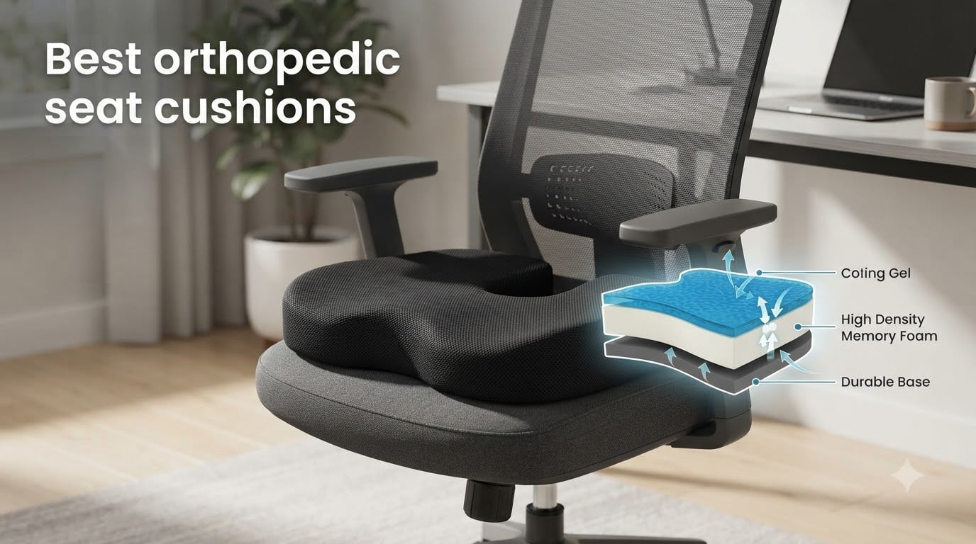 Best orthopedic seat cushions