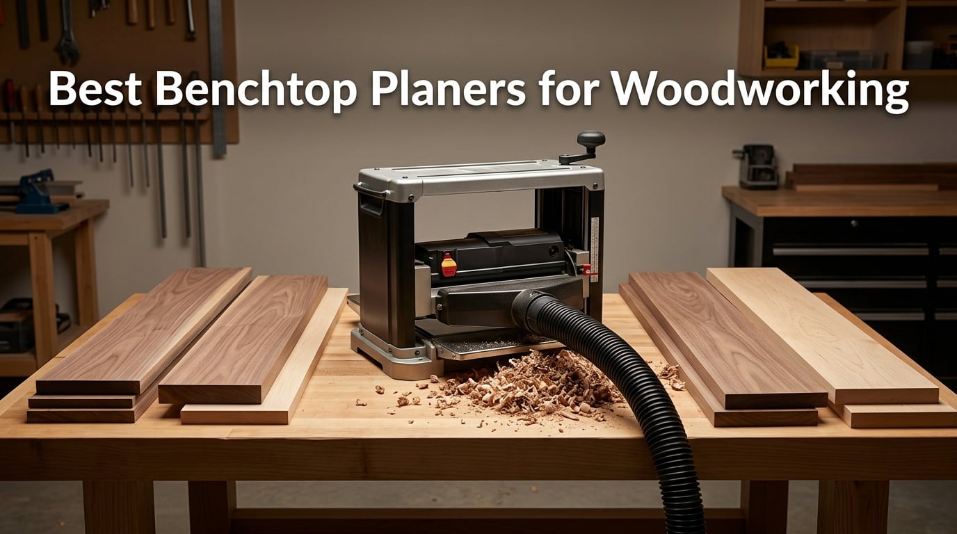Best Benchtop Planers for Woodworking
