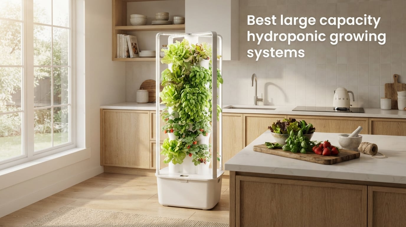 Best large capacity hydroponic growing systems