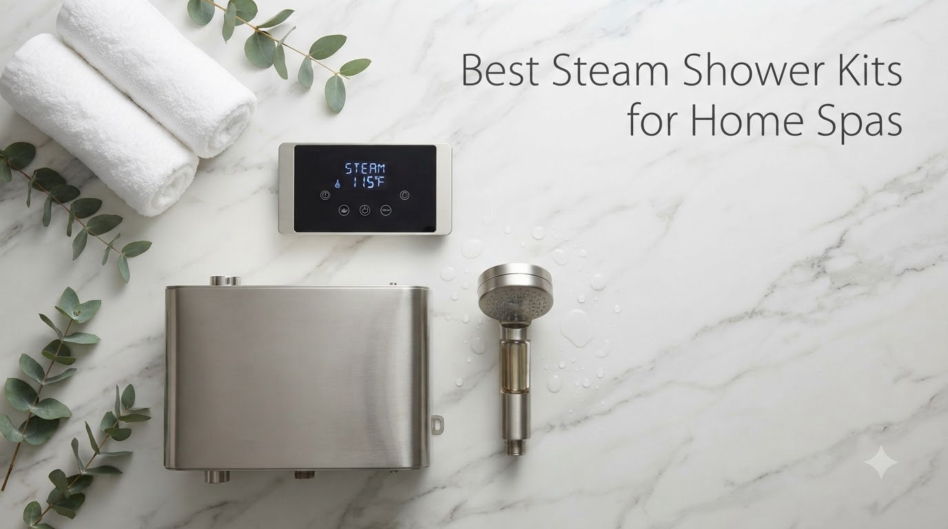 Best Steam Shower Kits for Home Spas
