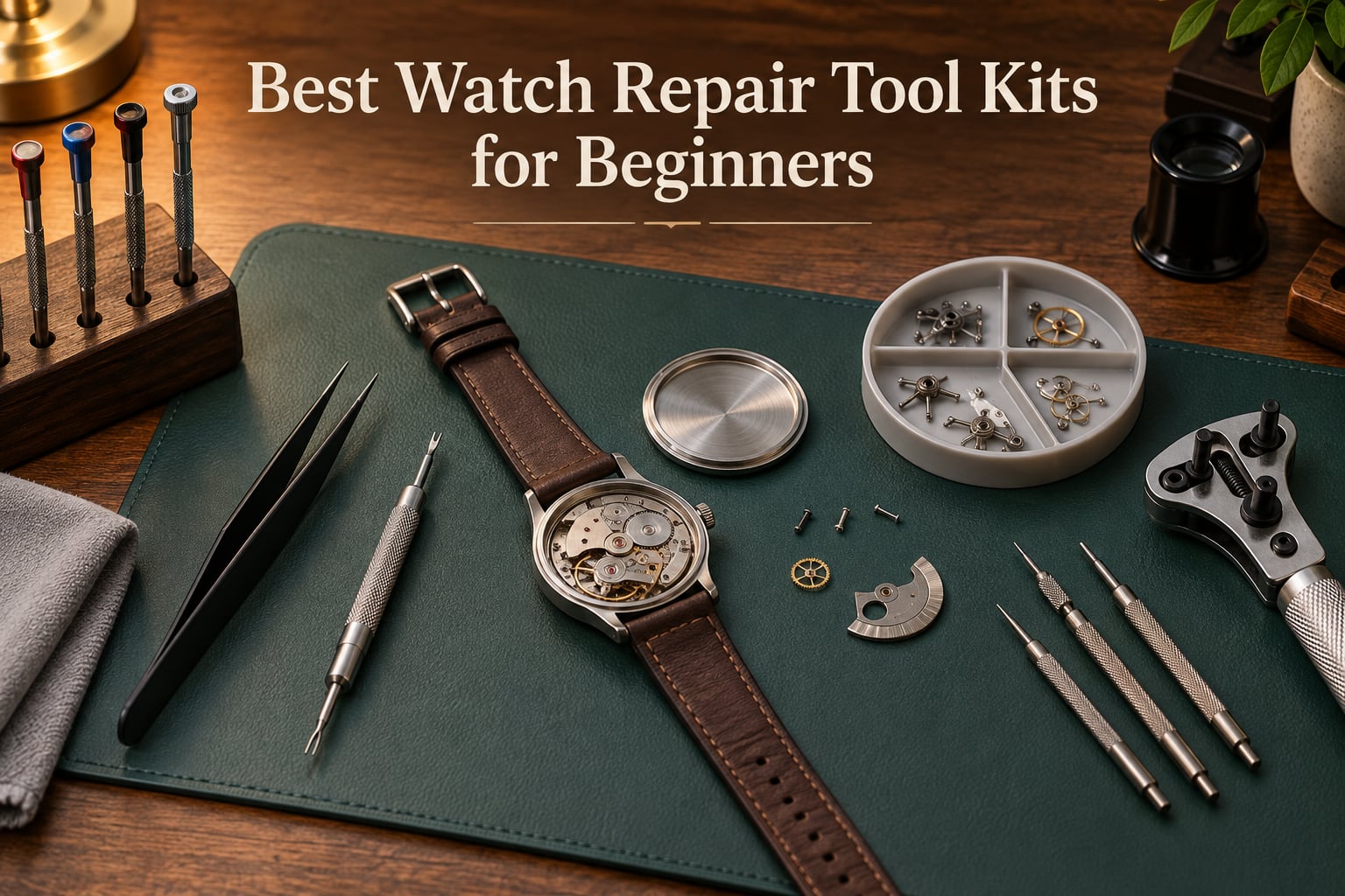 Best Watch Repair Tool Kits for Beginners