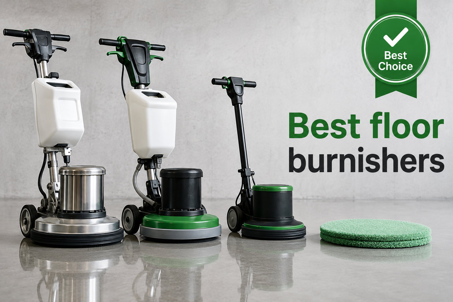 Best floor burnishers