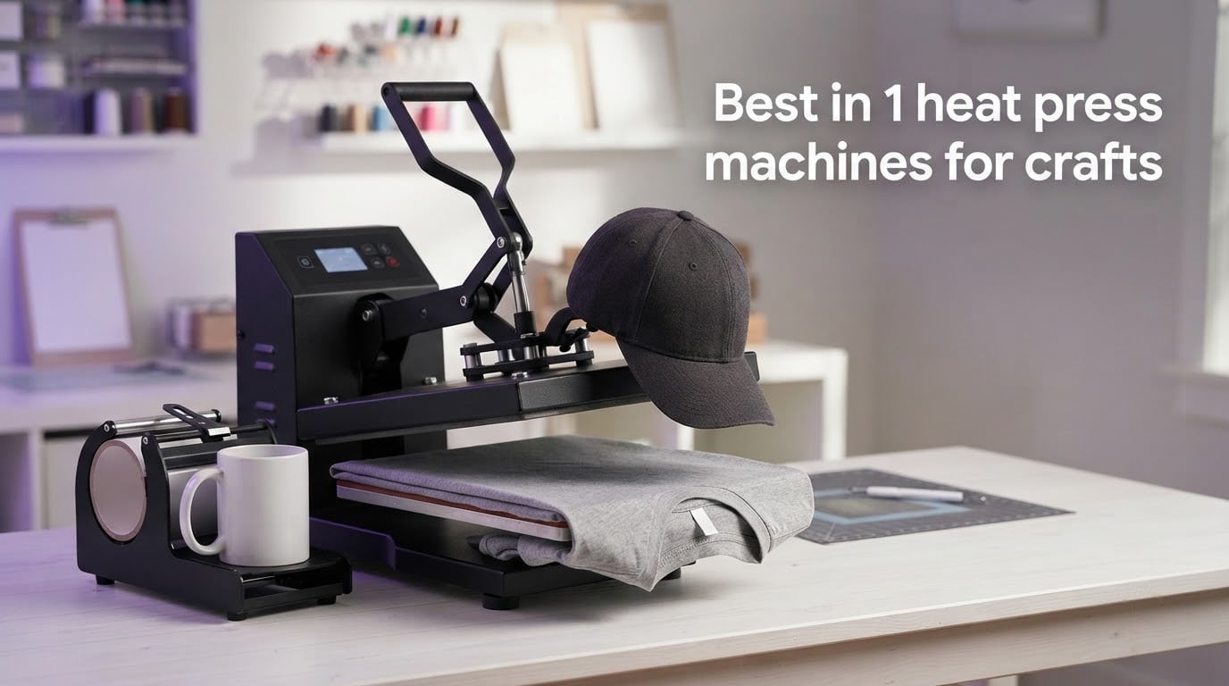 Best 5 in 1 heat press machines for crafts