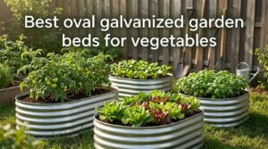 Best oval galvanized garden beds for vegetables
