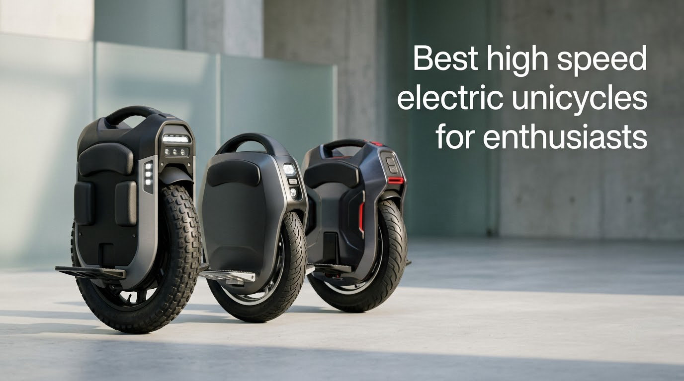 Best high speed electric unicycles for enthusiasts