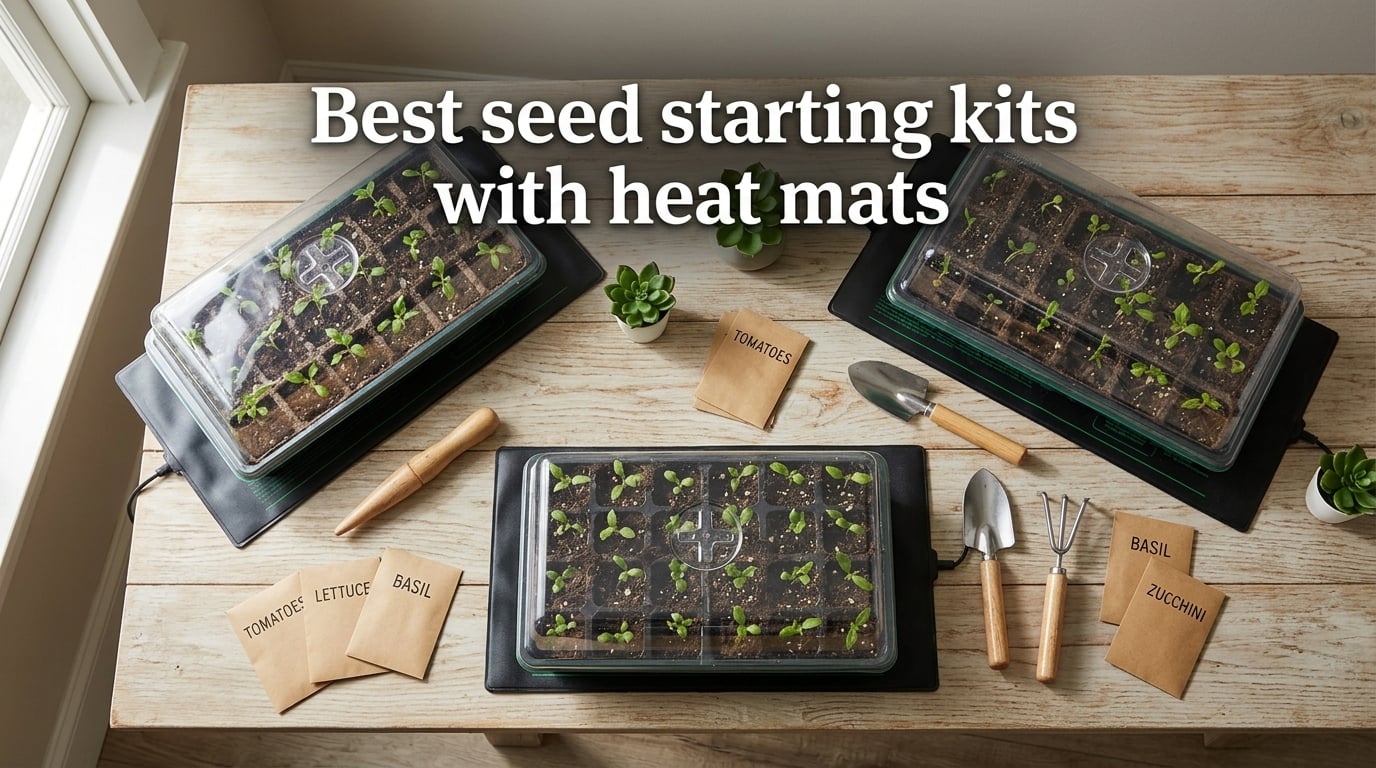 Best seed starting kits with heat mats
