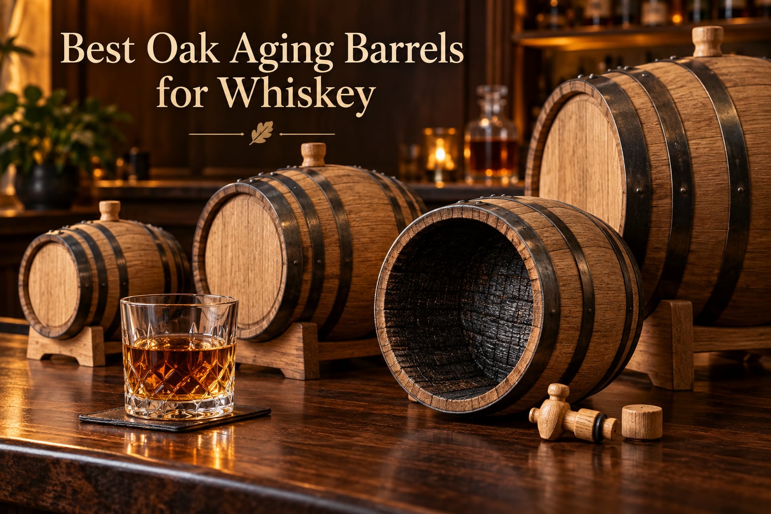 Best Oak Aging Barrels for Whiskey