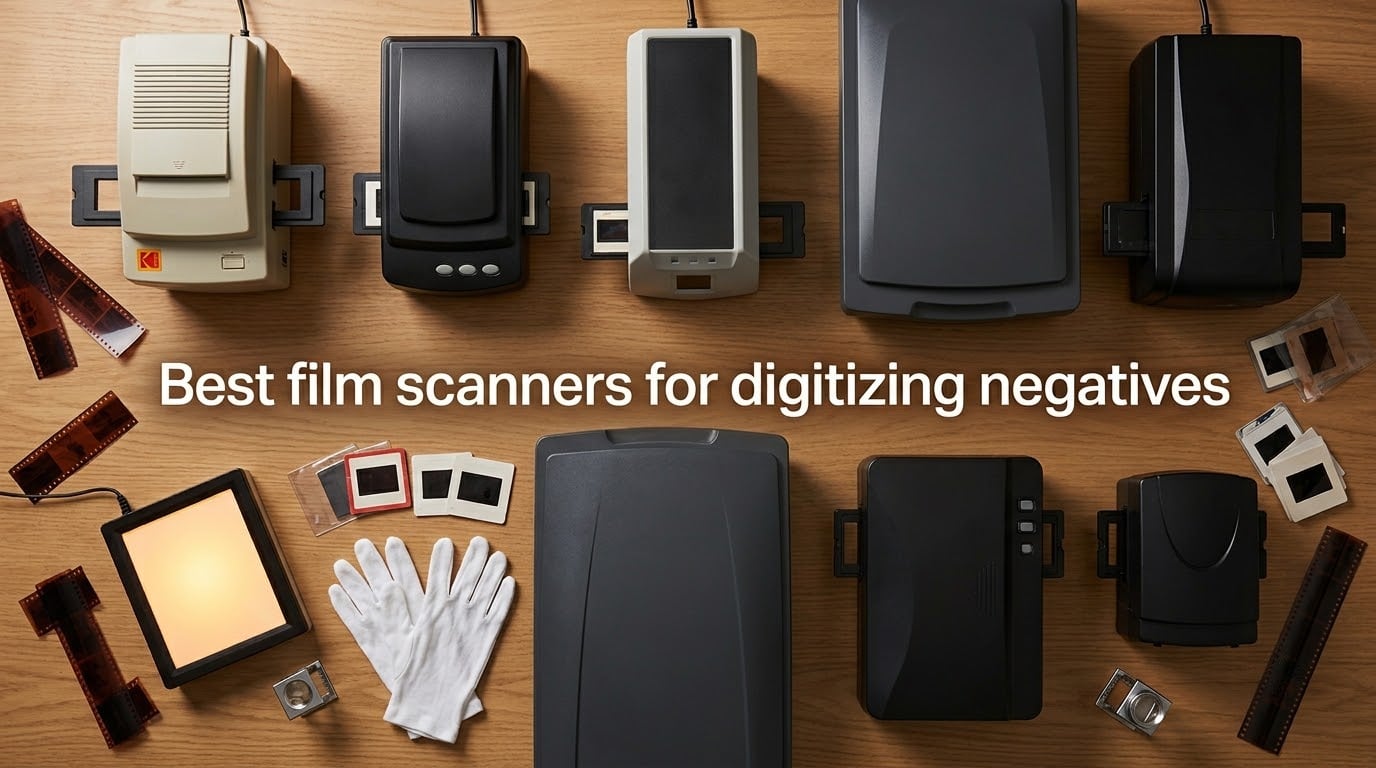 Best film scanners for digitizing negatives