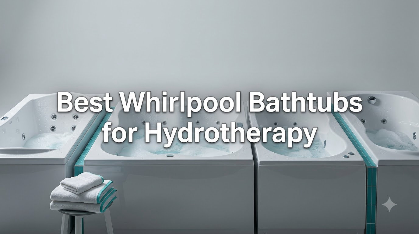 Best Whirlpool Bathtubs for Hydrotherapy