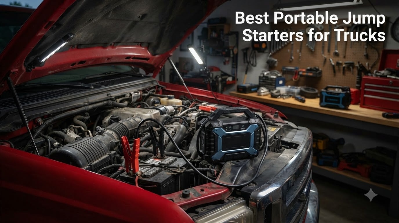 Best Portable Jump Starters for Trucks