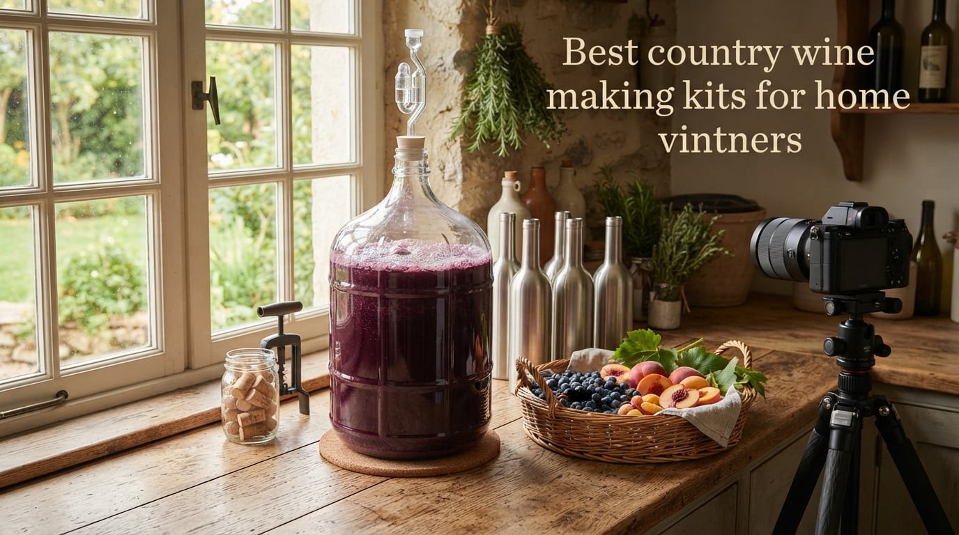 Best country wine making kits for home vintners