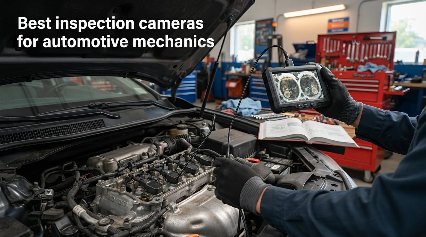 Best inspection cameras for automotive mechanics
