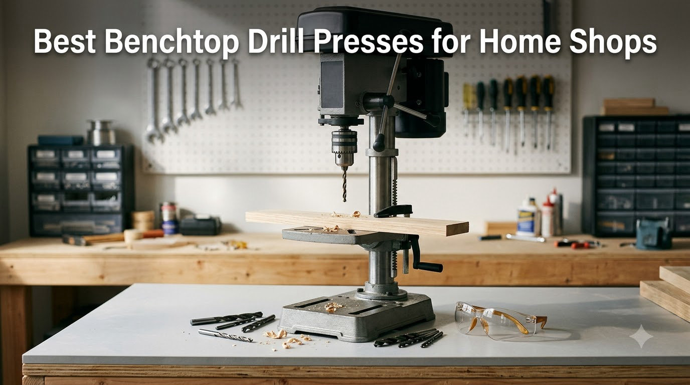 Best Benchtop Drill Presses for Home Shops