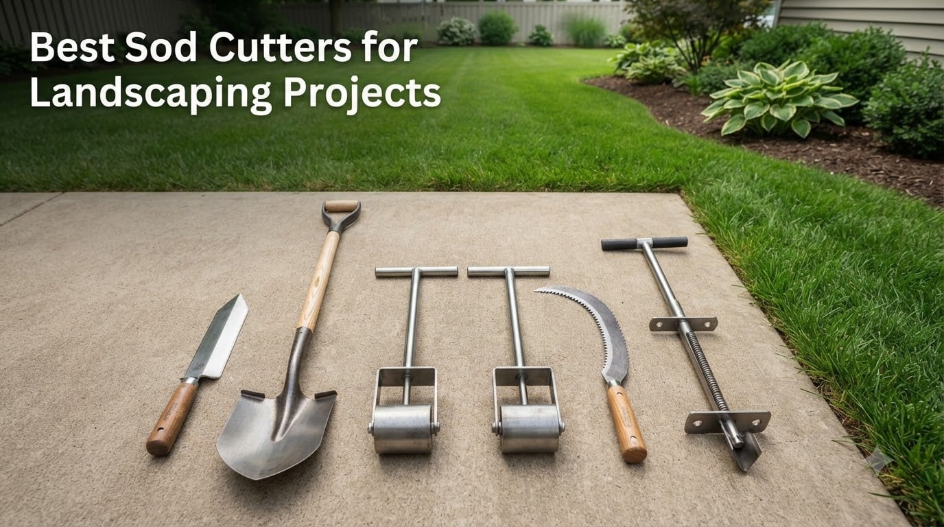 Best Sod Cutters for Landscaping Projects