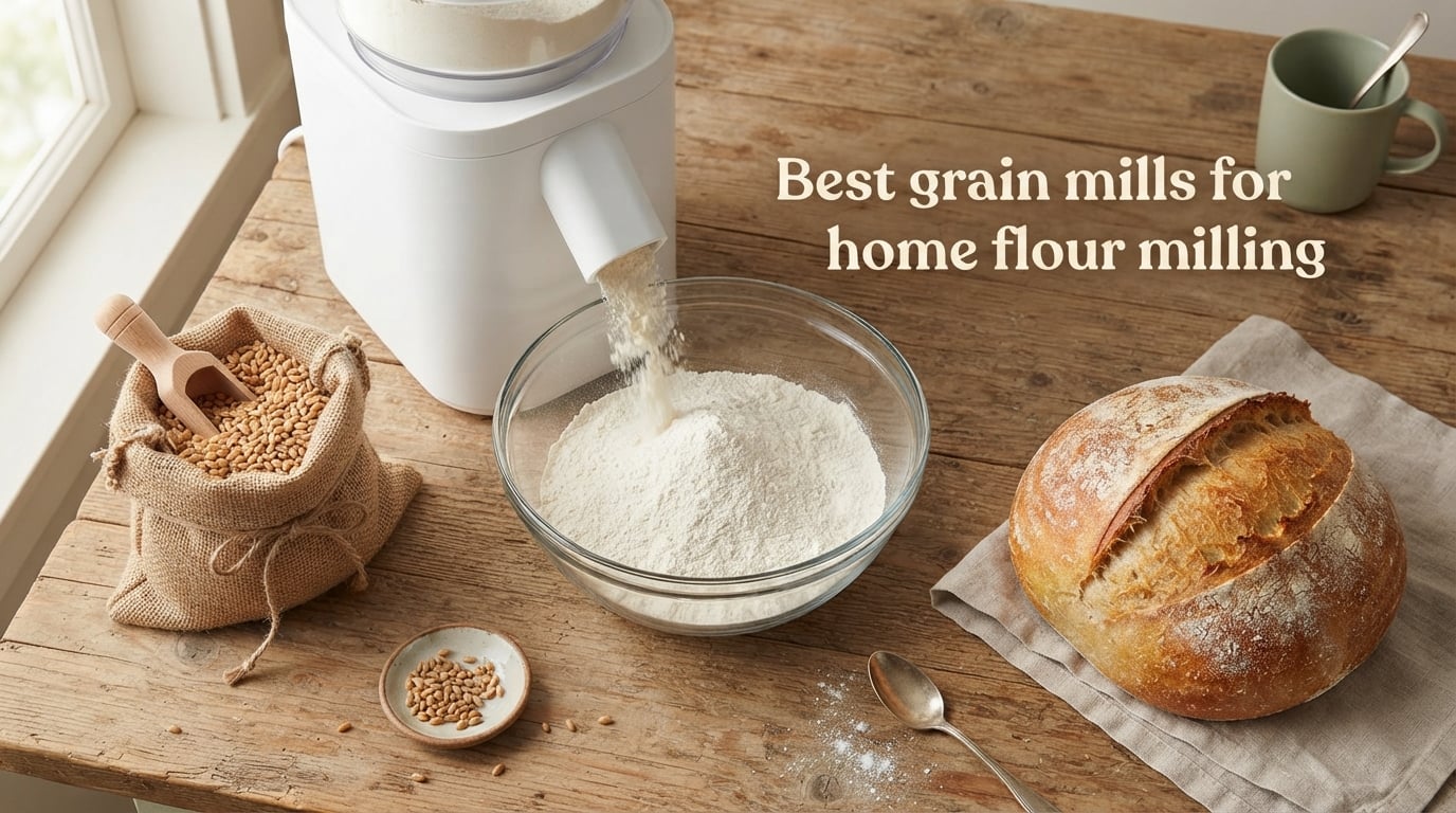 Best grain mills for home flour milling