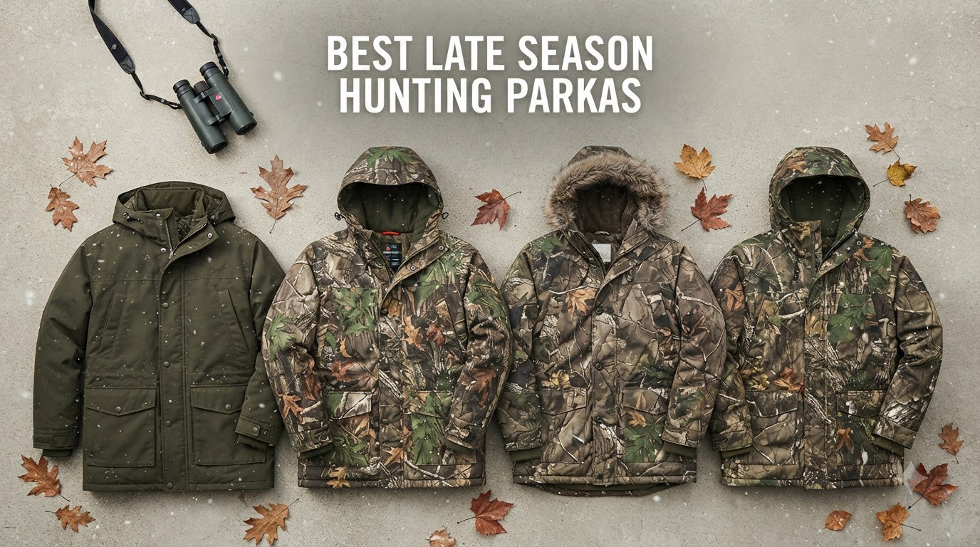 Best late season hunting parkas