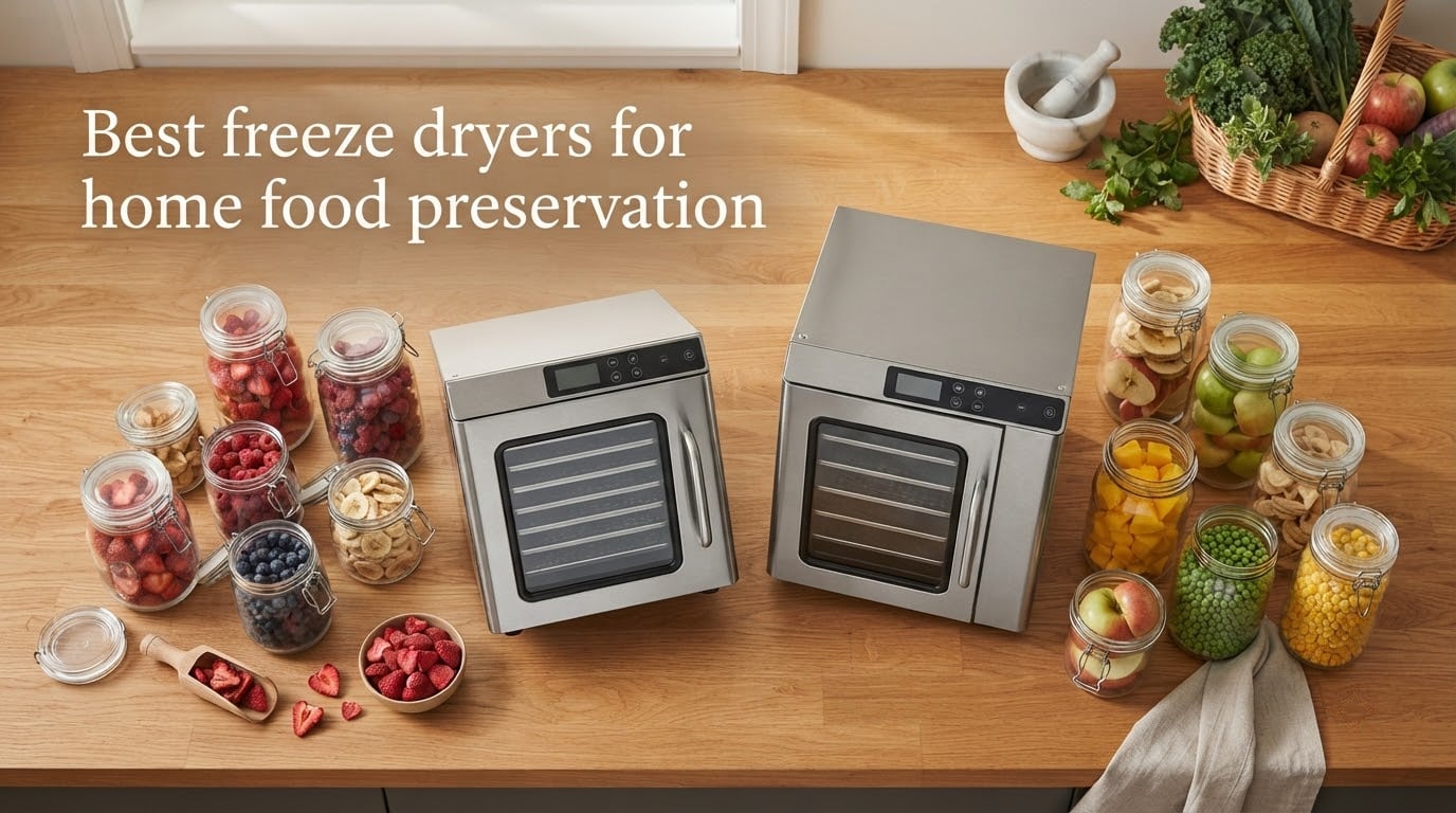Best freeze dryers for home food preservation