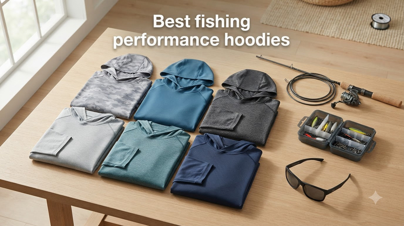 Best fishing performance hoodies