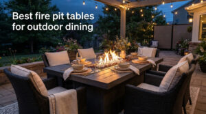 Best fire pit tables for outdoor dining