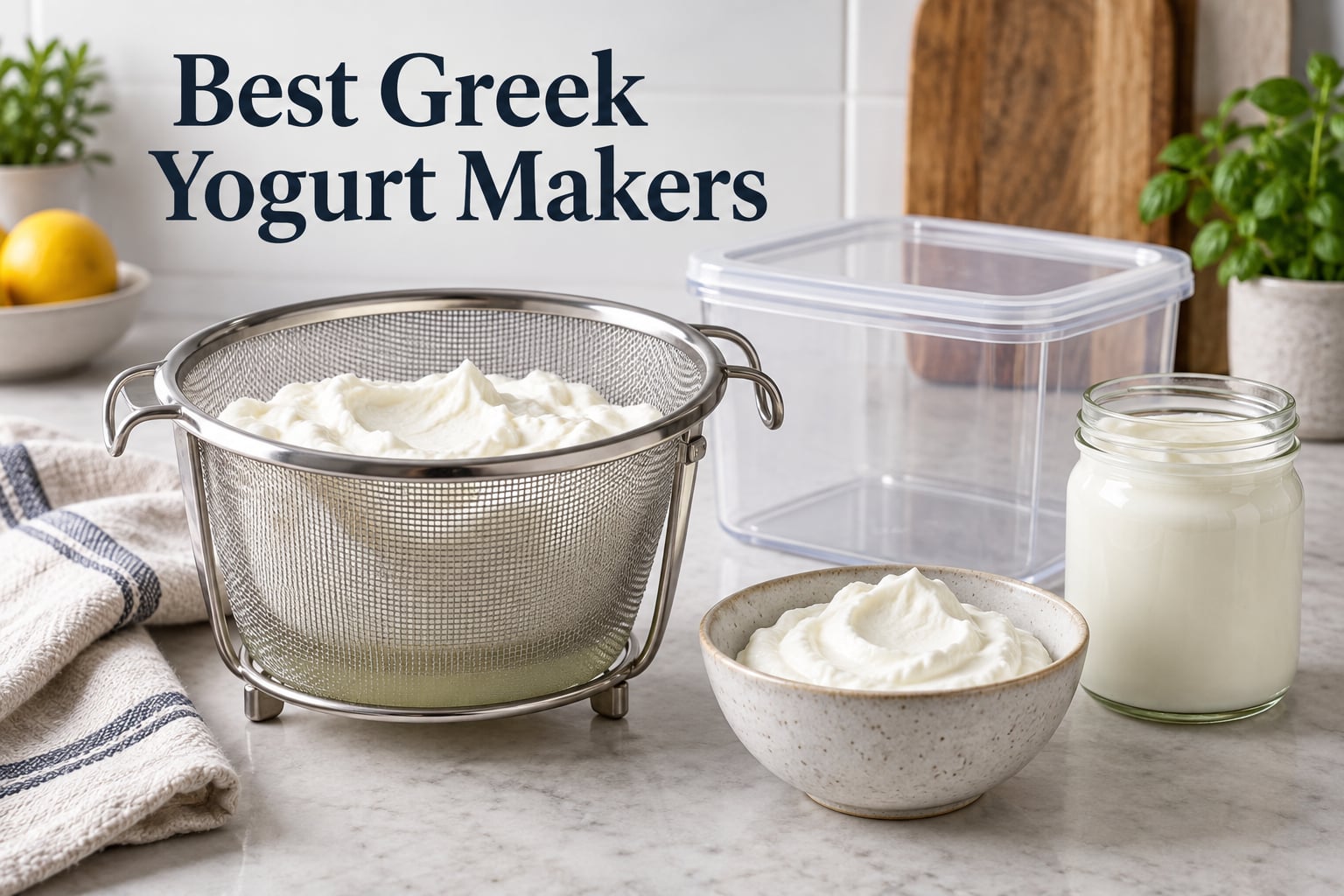 Best Greek Yogurt Makers