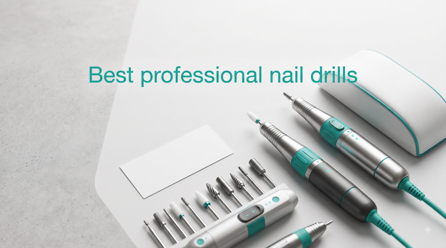 Best professional nail drills