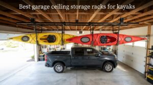 Best garage ceiling storage racks for kayaks