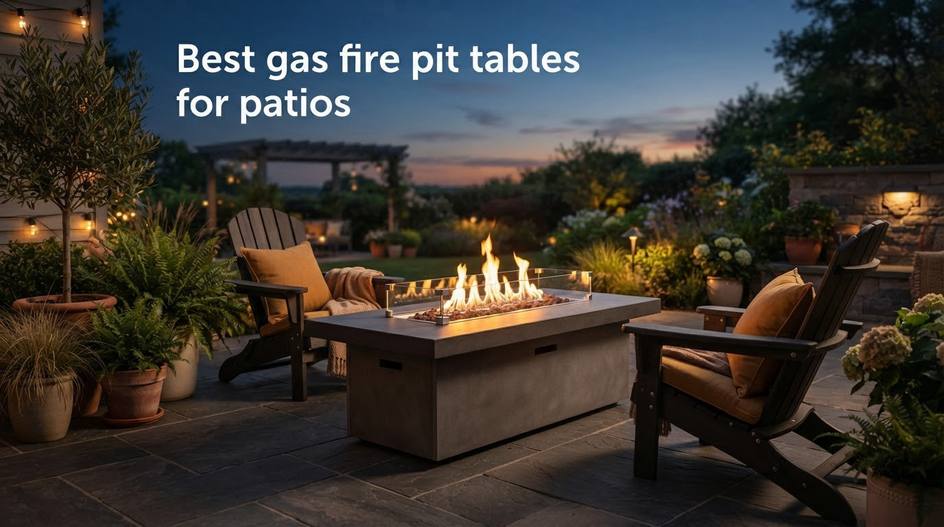 Best gas fire pit tables for patios