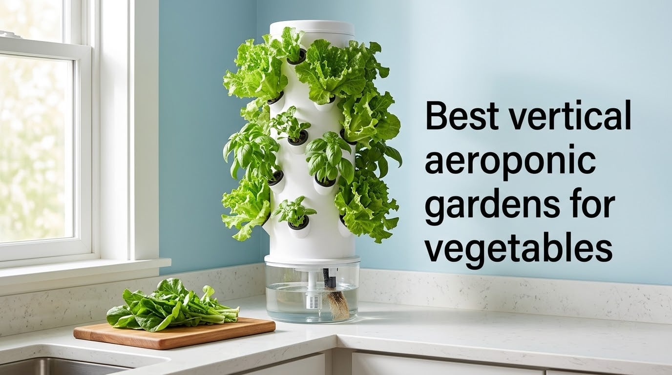 Best vertical aeroponic gardens for vegetables