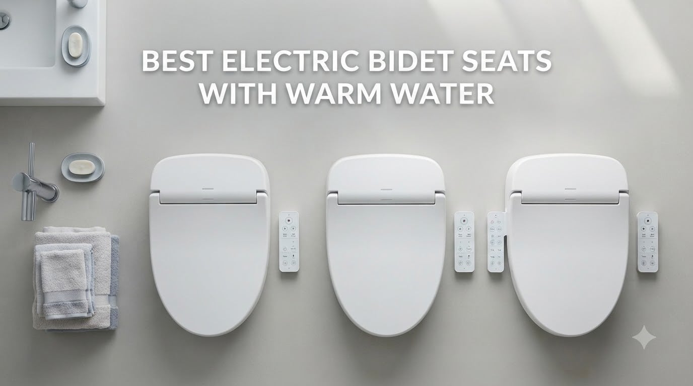 Best Electric Bidet Seats with Warm Water