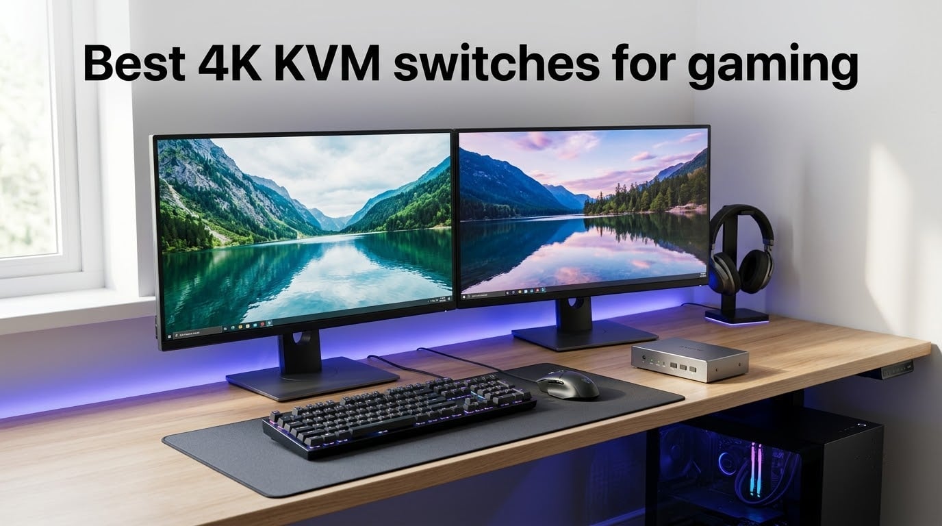 Best 4K KVM switches for gaming