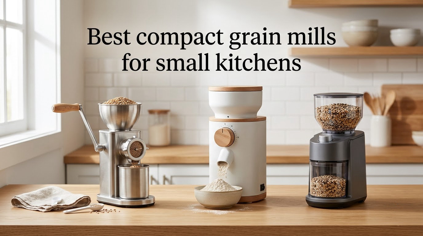 Best compact grain mills for small kitchens