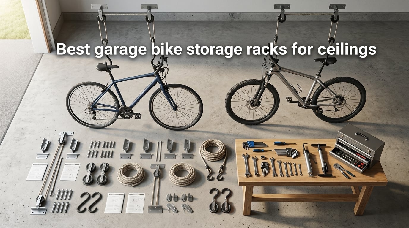 Best garage bike storage racks for ceilings