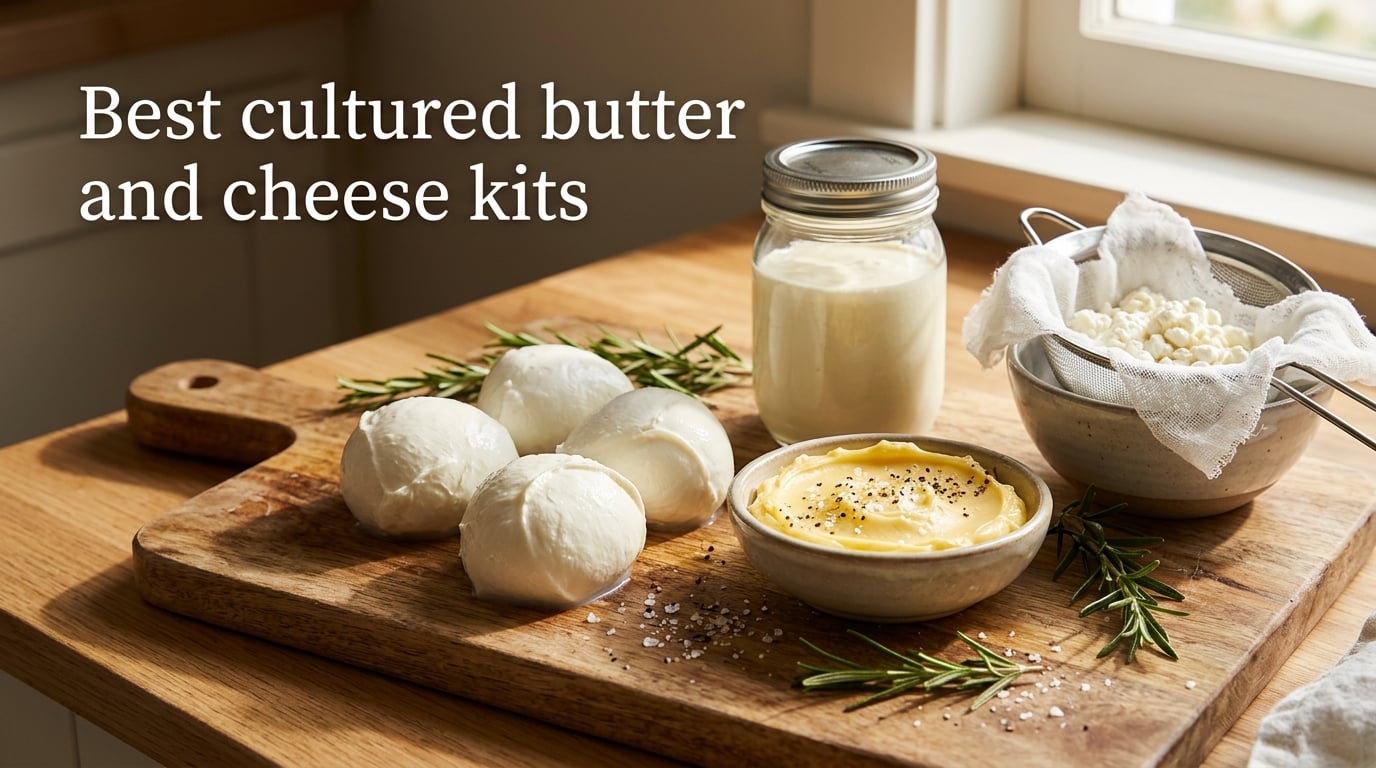 Best cultured butter and cheese kits