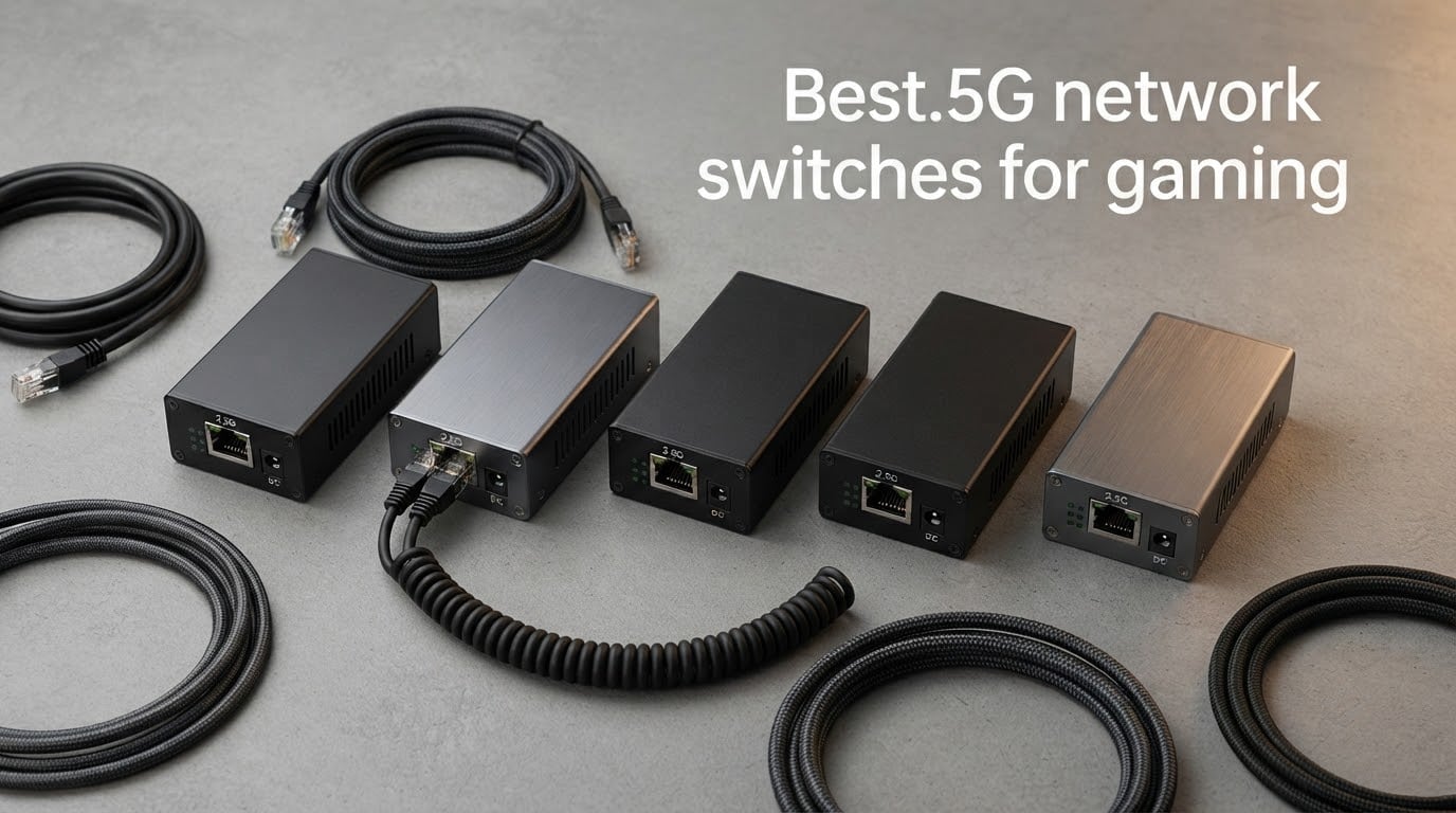 Best 2.5G network switches for gaming