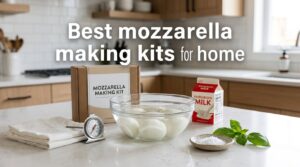 Best mozzarella making kits for home