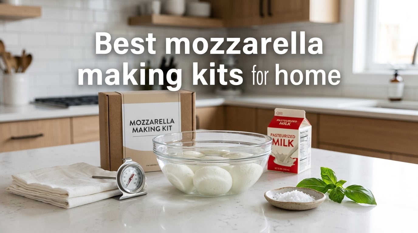 Best mozzarella making kits for home