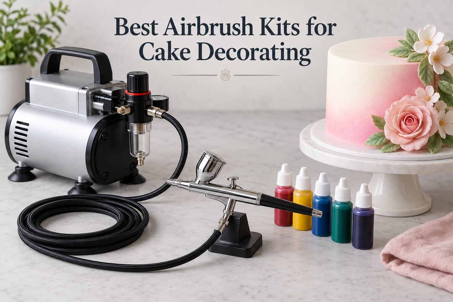 Best Airbrush Kits for Cake Decorating
